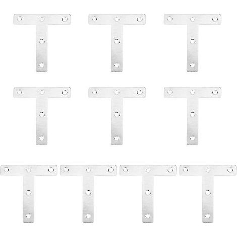 10 Stück Stahl-Eckverbinder
