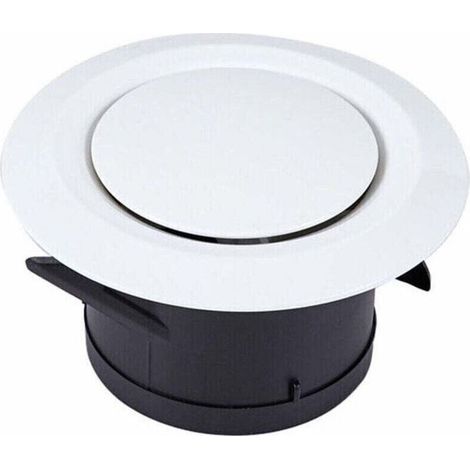 Bouche VMC Ø100 mm – Grille d'aération réglable triple griffe – Ventilation efficace pour salles de bain et cuisines – Installation facile (1/4)