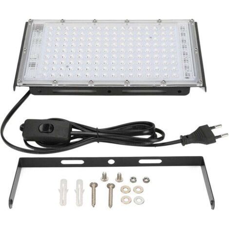 Grow Lights for Indoor Plants, 200W Full Spectrum LED, IP65 Waterproof 144 LED Grow Light Lamp Beads, Energy Saving Quantum Panel, Grow Light for Hydr (1/4)