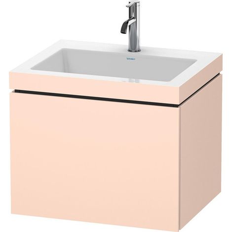 Meuble sous-vasque L-CUBE WT Vero Air 500x600x480mm 1 trou de robinetterie apricot