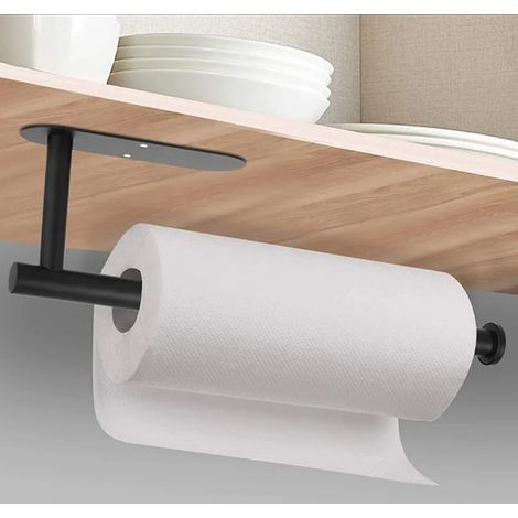 Porte Serviettes Inox 304 Noir Fond Ovale (1/5)