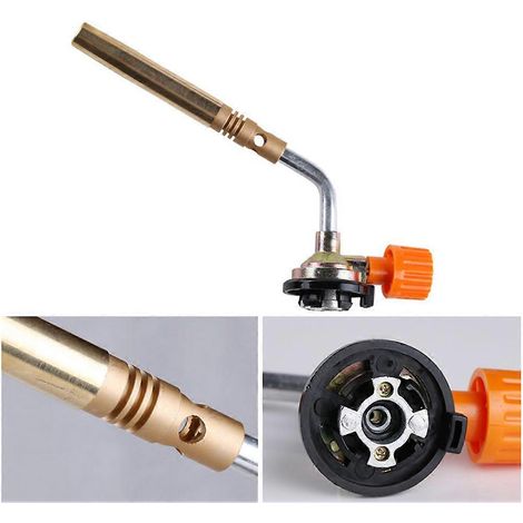 Chalumeau à butane pour soudage à flamme extérieure, brûleur à jet, accessoires pour réchaud de camping, pique-nique, barbecue et cuisson. (1/5)
