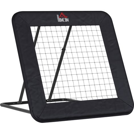 Faltbare Mehrsport-Trainings-Reboundwand aus Stahl 128 x 118 x 108-120 cm MODENUIT (1/4)