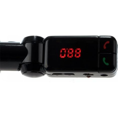 Kit MP3 FM Transmetteur SD Dual USB Chargeur Bluetooth Écran LCD voiture (1/4)