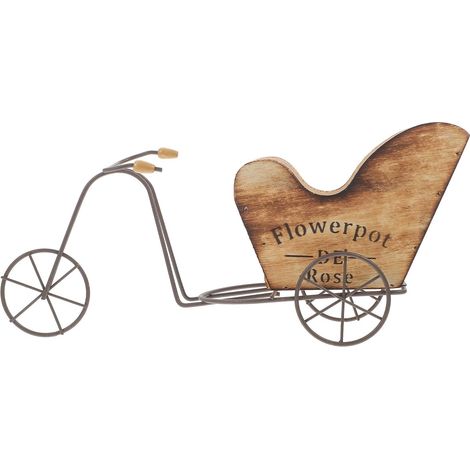 Vintage Miniatur Fahrradmodell aus Eisen and als Dekoratives