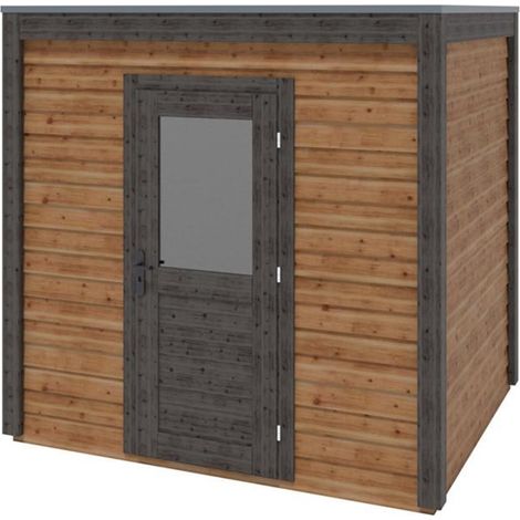 Casetta da giardino in legno Nexa 2.59x2.09 m - 5.41 m2 - 28 mm - impregnata - 000166 (1/3)