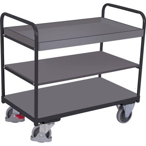 Cordes Etagenwagen niedrig RAL 7016 (1/4)