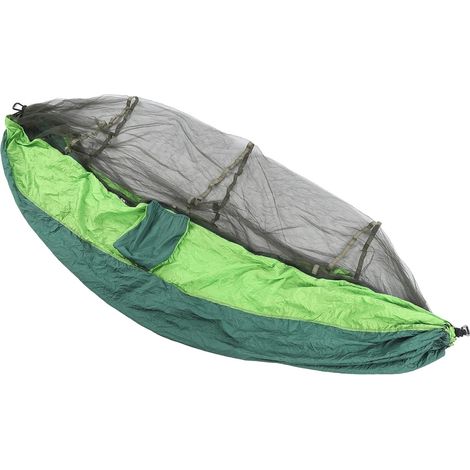 Double Camping Hammock with Fine Mosquito Net, 200 kg Capacity (1/5)