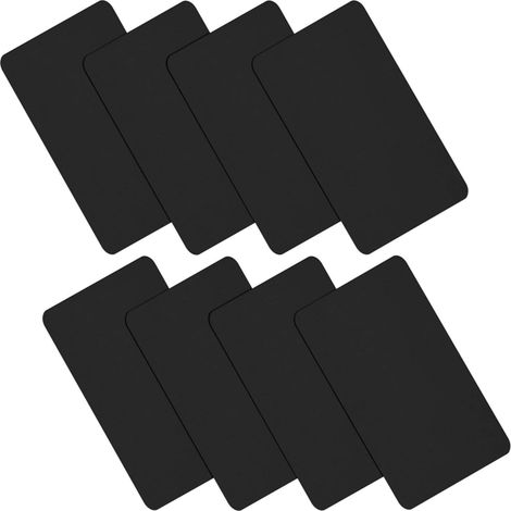8 patchs de réparation autocollants imperméables noirs (1/5)