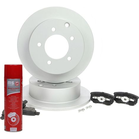SET DISCHI E PASTIGLIE FRENO POSTERIORI MITSUBISHI LANCER VIII 201003450 (1/3)