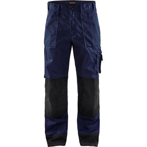 Pantalone da lavoro Blaklader artigiano bicolore Marina / Nero 50