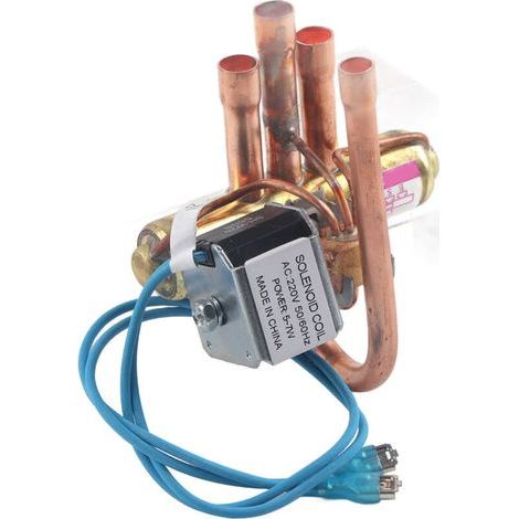 Accessoire de maintenance de service de réfrigération pour vanne d'inversion à quatre voies de climatisation (1P) (1/5)