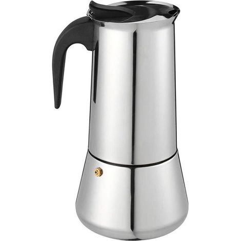 Cafetière électrique en acier inoxydable – 1,5 L, design compact et fonctionnel pour une préparation rapide du café à domicile (1/5)