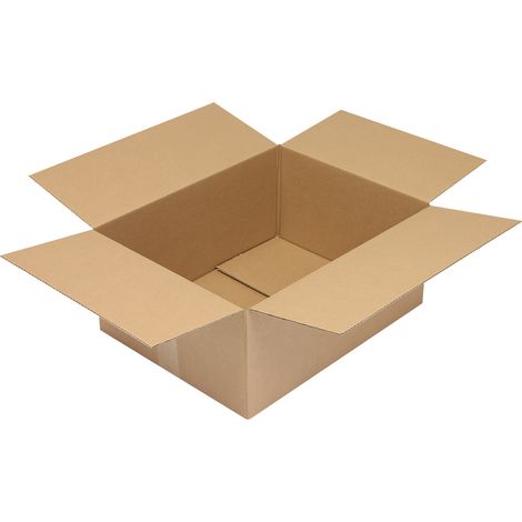 Faltkarton 1-wellig Maße 430x310x250mm A3 Qualität 1.30 C braun braun (1/2)