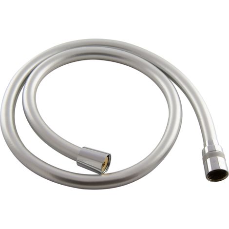 PaulGurkes Flexible Douche 100cm Tuyau de Douche Argent Plastique 1m