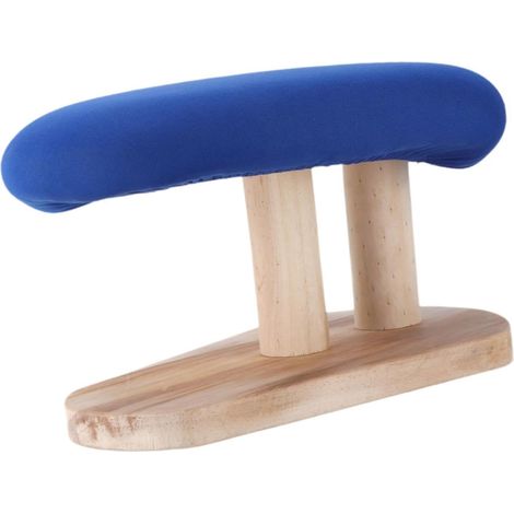 Tabla de planchar multifuncional de madera para muñecas y cuellos, accesorio práctico, compacto, estable y portátil. (1/5)