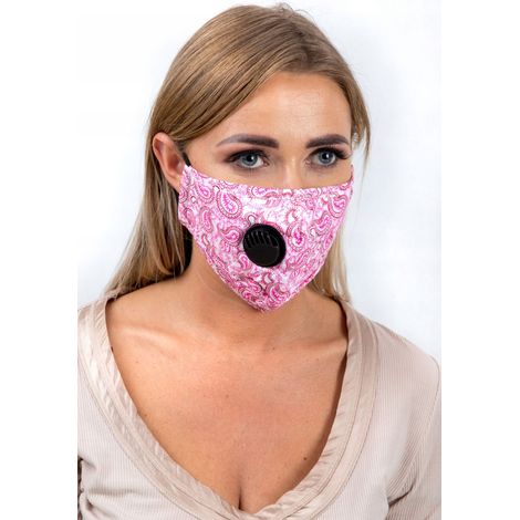 SET DAMENMASKE + 3x HEPA PM 2.5 KOHLEFILTER