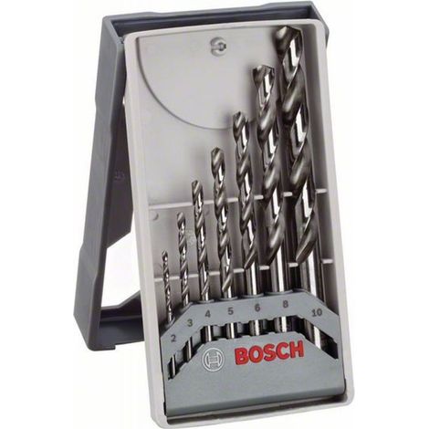 Bosch PRO Metal HSS-G Spiralbohrer Set, 7-tlg. (1/4)