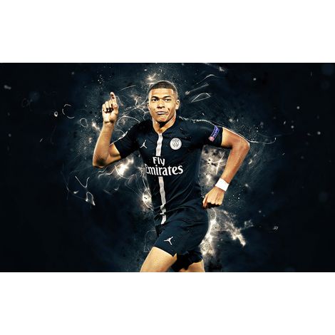 Papier peint panoramique Football - Joueur de Foot - 130 cm x 81 cm (1/2)