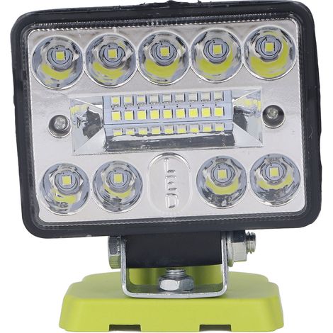 Lampe de travail LED 11W ABS avec batterie lithium, projecteur de sécurité nocturne intérieur/extérieur (1/5)