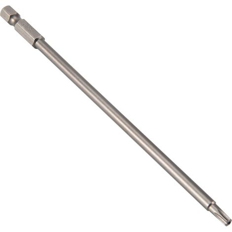 Embout de tournevis magnétique de sécurité Torx T20 à tige de 6,35 mm (1/4 pouce), longueur 150 mm (1/5)