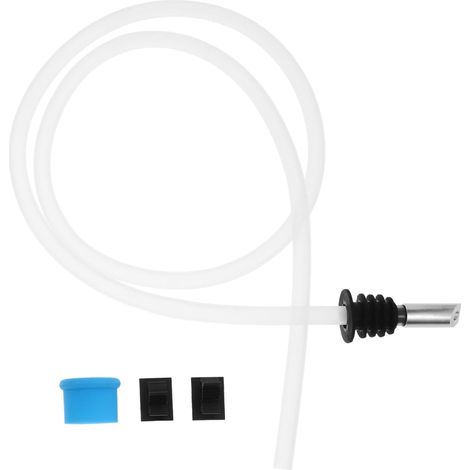 Kit de extensión flexible para dispensador de jabón de fregadero de cocina con tubo de silicona antirretorno. Accesorios para fregadero de cocina.