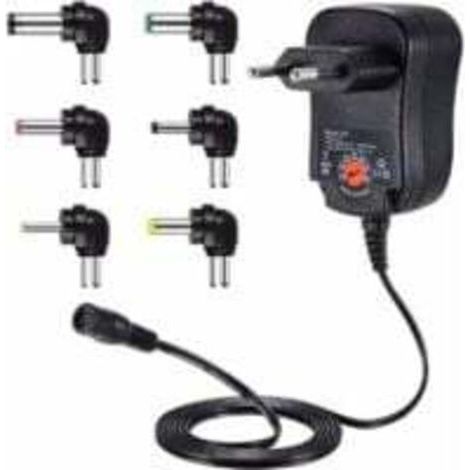 Universelles 30-W-Netzteil (AC/DC, 3–12 V, 1–2 A) – Multispannungsadapter mit 8 DC-Ausgängen und USB-Anschluss – Für Überwachungskameras und elektronische Geräte (1/5)