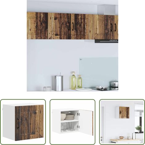 Küchenschrank Altholz - Küchenschrank Altholz 40 x 31 x 40 cm Holzwerkstoff (1/5)