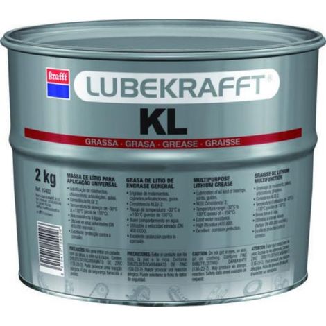 KRAFFT grasa litio luberktafft kl 2kg , 0UNIDADES , KRAFFT grasa litio luberktafft kl 2kg , 0UNIDADES
