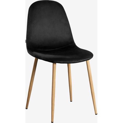 Sedia da pranzo imbottita Glamm SKLUM Legno naturale