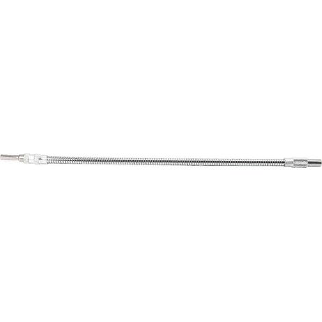 Porte-embout flexible en métal, universel, pour perceuse électrique, rallonge de tige coudée de 400 mm (1/5)