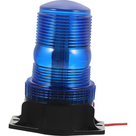 Feux Stroboscopiques D'urgence Bleus Légers et Faciles à (1/5)