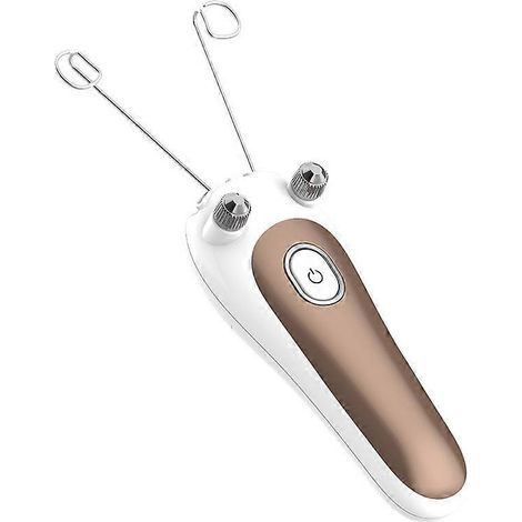 Épilateur à fil pour le visage et le corps avec fil de coton doré. épilateur électrique rechargeable. (1/5)