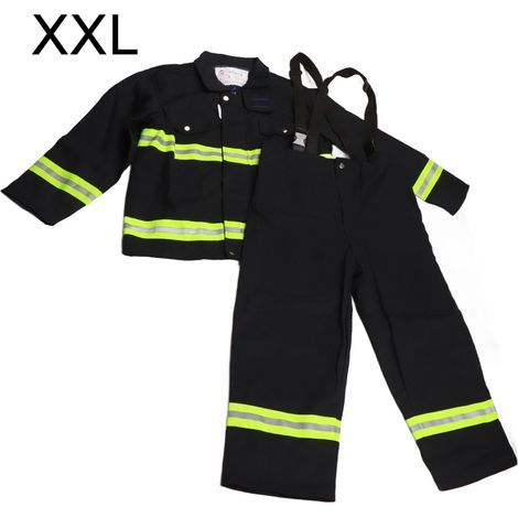 Vêtements ignifuges, ignifuges, résistants à la chaleur, manteau de protection réfléchissant, pantalon XXL (1/5)