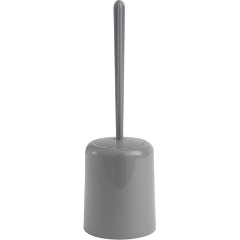 Porte-Brosse De Toilette De Comptoir Gris (1/3)