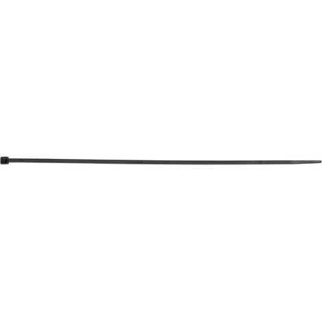 Collier de serrage 200x2,6 noir UV BMN2025 / 5307 / 100 pièces /