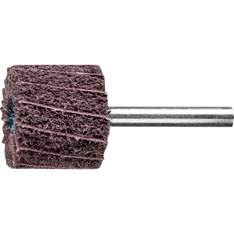 PFERD TOOLS POLINOX Vlies-Schleifstift PNZ Ø 30x25 mm Schaft-Ø 6 mm A100 für Feinschliff und Finish 10 Stk