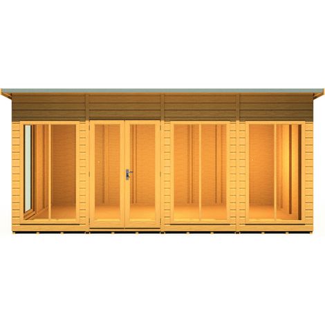 Lela 16x8 Summerhouse - L244.8 x W476 x H227.5 cm (1/5)