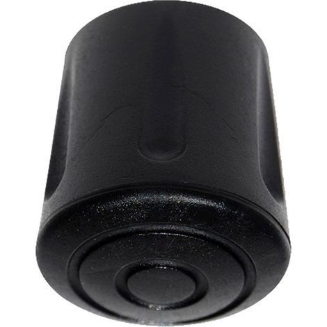 Contera/Tapón terminal Micel CNT08 Negro (1/2)