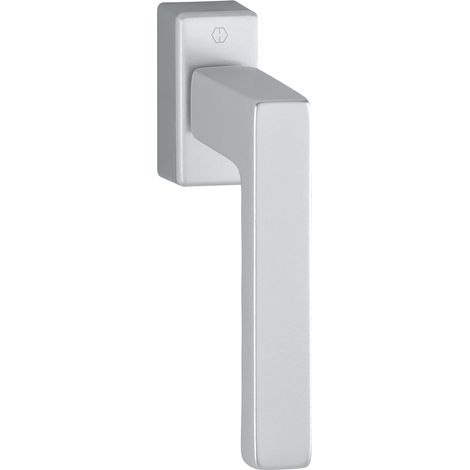 Hoppe Toulon Fenstergriff Secustik 45°, VK 7x32-42 mm, Aluminium silber eloxiert