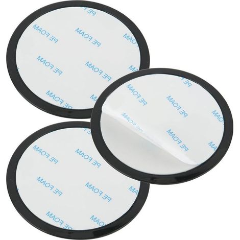 x selbstklebende Montagescheiben für das Armaturenbrett, 80 mm Universal-Montagescheibe mit Saugnapf-Montagescheibe, doppelseitiges Klebeband für Saugnapfhalterungen / Armaturenbrett-Klebeadapter (1/5)