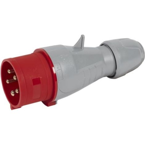 Enchufe eléctrico Legrand P17 Rojo 32A Plástico resistente