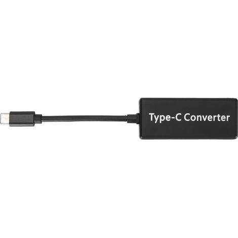 Adaptateur MagSafe 2/1 vers Type-C pour MacBook, Switch, consoles de jeux, téléphones portables et ordinateurs portables (noir) (1/5)