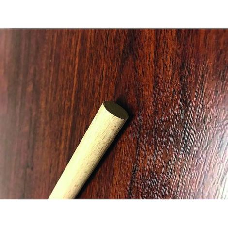 Tourillon lisse hêtre longueur 1000 mm diamètre 18 mm - ROUX
