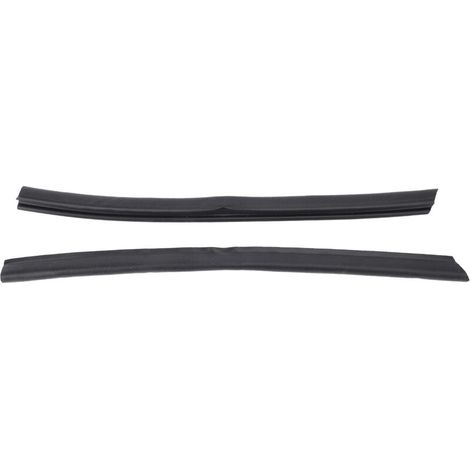 Acouto 2 piezas de embellecedor de guardabarros, protector de borde de rueda con labios de goma EPDM, antigüedad para MK5 2003-2015 MK6. (1/5)