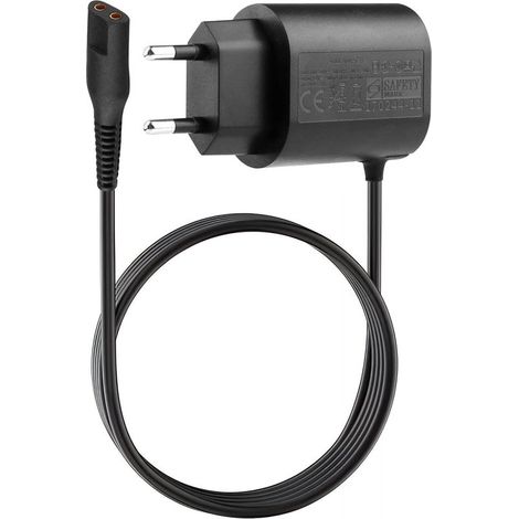 12V 0.4A Chargeur pour Braun Rasoir Séries 9/7/6/5/4/3/2/1 1M Électrique Câble d’Alimentation de Remplacement Cordon de Recharge Adaptateur pour Braun (1/5)