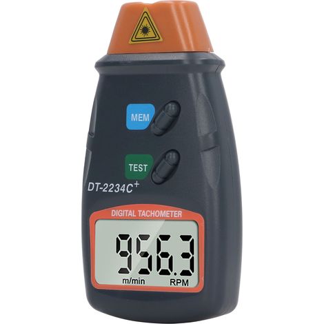 Tachymètre Laser de Précision sans Contact pour Mesure RPM (1/5)