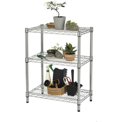 Libreria Robusta Fin Outdoor Con 3 Piani Cm 36 X 60 X 75 Linea Archimede Serena Group - ZN1424-3 (1/3)