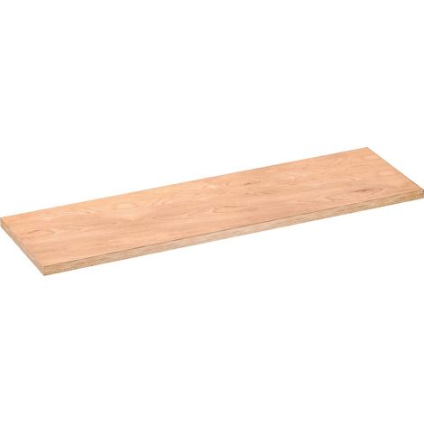 VIGOR Holz-Arbeitsplatte, mittel, (LxBxH) 1725 x 500 x 40 mm