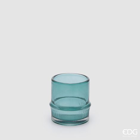 EDG Enzo De Gasperi Portacandela ad Anello Green Mix H8 Ø7 cm – Decorazione di Natale (1/4)
